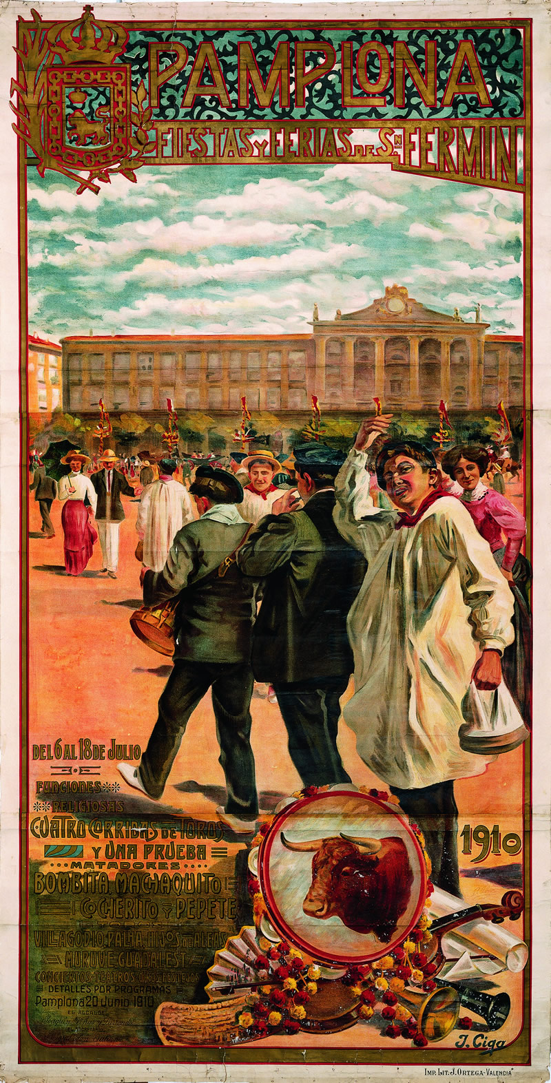 Fiestas en honor de San Fermín  